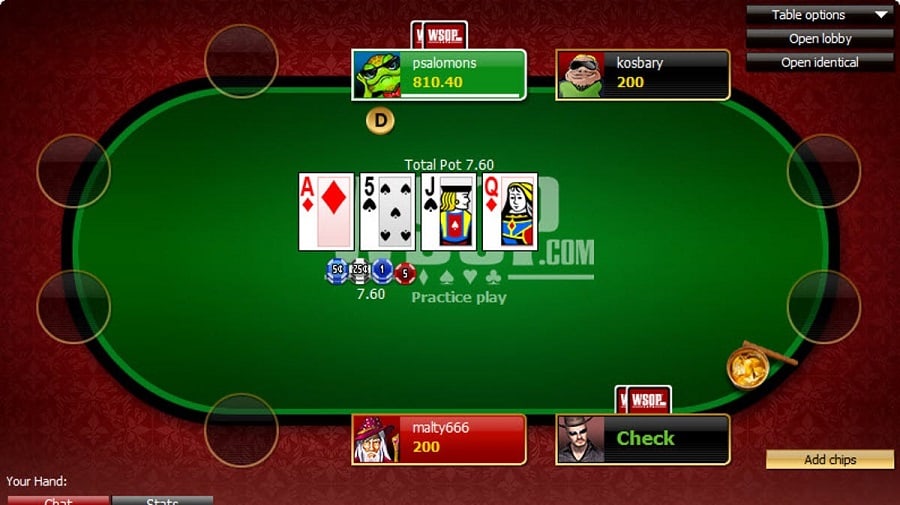 Cach choi bluffing, preflop va flop trong Poker